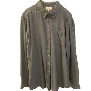 Croft & Barrow Men’s button down flannel shirt.  Size: XL